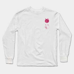 MeshMinds Astrocat Face Long Sleeve T-Shirt